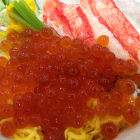 料亭 冨茂登 - いくらカニ丼 アップ