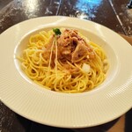 ROSSO coffee stand - ツナおろしパスタ　720円