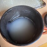 手打蕎麦　木 - 蕎麦湯