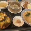 天津飯と米シューマイ