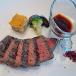 アクア ダイニング - 国産牛フィレ肉のロースト