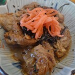 中華そば専門 とんちぼ - 豚ばらナンコツ（あたま）