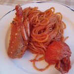 オレンジベリー - 伊勢海老のパスタ