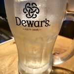 田中精肉店 - デュワーズハイボール