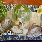 はこだて ふさや - 活イカ刺(中大)