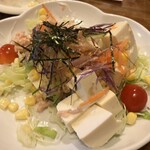 島おでん たから - 豆腐サラダ