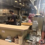 麺屋 幸生 - 厨房雰囲気