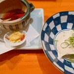 旬彩酒庵 おねぎや - 手づくり葱豆腐