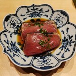 寿し ひらまつ - .....③めじまぐろ　たたき.....