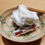 寿し ひらまつ - .....デザート　苺メレンゲ.....