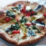 SAKURAGUMI - イワシとモッツァレラブファラ､ミニトマト､かぼちゃの花