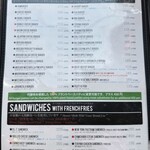 THE GREAT BURGER - メニュー（バーガー系）