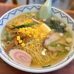 中華 たむら - 塩ラーメン（バター・コーン）