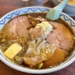 中華 たむら - チャーシューメン(ワンタン・バター) 