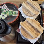 釜寅 - 料理写真:この状態で到着します。