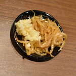 らーめん蓮 - 刻みニンニク・辛子もやし（無料）２０２５年８月