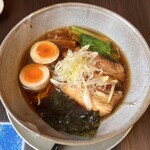AKIHA麺屋 粋翔 - 『マルタ醤油ラーメン　味玉TP。』