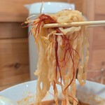 喜多方 満喜 - 白髪ネギがバツグンのアクセント