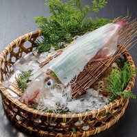名物「イカの活き造り」
