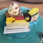 フェリーチェ - バナナシュー　アグリューム　紅茶のバスクチーズ