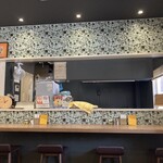 かつのみせ 菱の家 - 洒落たタイル、いい感じ！