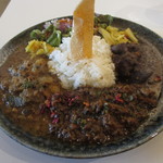 curry bar nidomi - nidomiカレー（混盛）