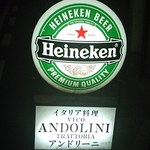 ANDOLINI - 外看板