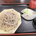専心庵 - 蕎麦セット(1,295円)の十割粗挽き
      