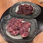 肉処 純純 - ハラミの塩と味噌ダレ