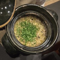 鶏割烹 ならや - +500円で卵かけご飯から土鍋ご飯に変更