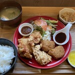 錦TERRACE zap - 料理写真:Bプレート　鶏の唐揚げ　1650円