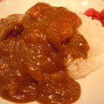 珈琲の詩 - 2014年10月　カレー（普通盛り）、お肉を変えてみたんだそう