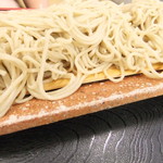 専心庵 - 十割生粉そば鴨汁(1,510円)の生粉そば(アップ)