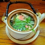 居酒屋くろ兵衛 - 舞茸土瓶蒸し