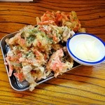 居酒屋くろ兵衛 - 豚肉と紅ショウガ天