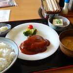 Shiono Sato - 鹿肉ハンバーグ定食