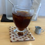 食堂まる - アイスコーヒー