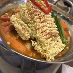 韓国家庭料理 マビの台所 - プテチゲ 