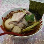 ハイデン.コッコFACTORY ら-めん凛々 - 凛々しい特製地鶏中華そば（1200円込）