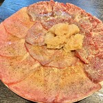 四谷三丁目 大衆焼肉 暴飲暴食 - タン・サガリ・ミノ(2人前)