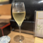 鮨と天ぷら にほんのうみ - 白ワイン