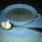 ビストロ ペシェミニヨン - 牛蒡スープ