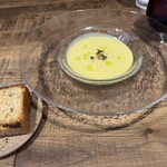 Carpe Diem - 甘い冷製のコーンのポタージュ