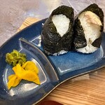 つむぎ処 たなごころ - おにぎりセット 600円