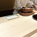 くるますし - 今からノドグロを炙る用意