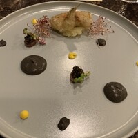 レストランLe Mont - メインの魚（キス）