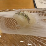 金澤 鮨 洋次郎 - 二の箱から　赤イカ