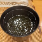 金澤 鮨 洋次郎 - 海苔のお吸い物