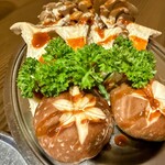 八福 - きのこ盛合せ3種 715円