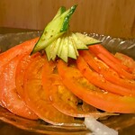 八福 - トマトサラダ 594円